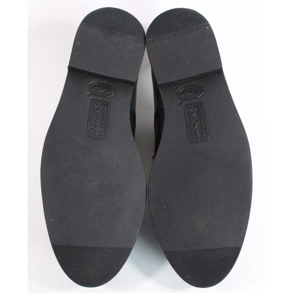 Rockport Engineered By Rockport Black Leather Oxford Shoes Size 11.5M‎ M2508